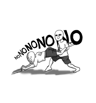 白い人型のナニカ2（個別スタンプ：3）