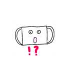 ますくさん。（個別スタンプ：3）