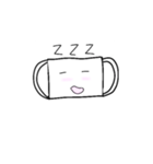 ますくさん。（個別スタンプ：5）