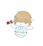 てんしくん。スタンプ（個別スタンプ：3）