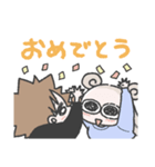 めめ子とらくちゃん（個別スタンプ：40）