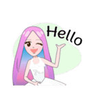 亜希奈 可愛い子（個別スタンプ：1）