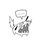 代わりに伝えるイヌ（個別スタンプ：14）