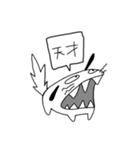 代わりに伝えるイヌ（個別スタンプ：24）