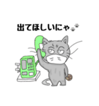 ちょっと可愛いマスクねこのスタンプ（個別スタンプ：10）