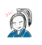 たぬきとぞうとゆり。（個別スタンプ：4）