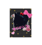 黒猫ZiZiごろにゃんスタンプ第1段（個別スタンプ：10）