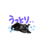 黒猫ZiZiごろにゃんスタンプ第1段（個別スタンプ：14）