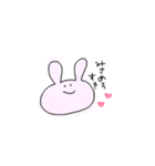 (   ◜▿◝ )♡♡（個別スタンプ：2）