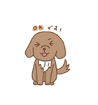 しゃくれダックスシリーズ♡ゆるふわ（個別スタンプ：2）