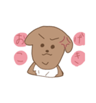 しゃくれダックスシリーズ♡ゆるふわ（個別スタンプ：8）
