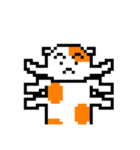 ドット絵ハムスタースタンプ（個別スタンプ：6）