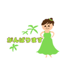 バレリーナちゃん(敬語)（個別スタンプ：5）