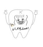 前歯ちゃんスタンプ（個別スタンプ：6）