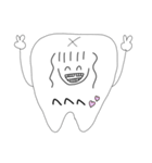 前歯ちゃんスタンプ（個別スタンプ：8）