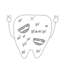 前歯ちゃんスタンプ（個別スタンプ：12）