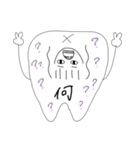 前歯ちゃんスタンプ（個別スタンプ：14）