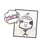 あたまデカおじさん v1（個別スタンプ：2）