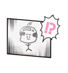 あたまデカおじさん v1（個別スタンプ：4）