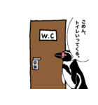 ペンギンのつもりで描いた動物スタンプ（個別スタンプ：22）