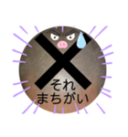 べーやんの坊主頭で会話した！（個別スタンプ：23）