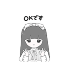 ロリータちゃんの日常スタンプ（個別スタンプ：1）
