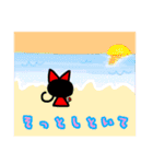 赤の女の子（個別スタンプ：8）