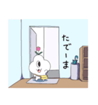 雲とおんなのこ（個別スタンプ：5）