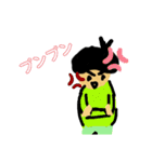 普通で普通なキノコヘアー（個別スタンプ：6）