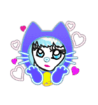 実は猫さん1（個別スタンプ：3）