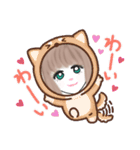 実は猫さん2（個別スタンプ：9）