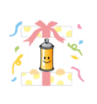 SPRAY ☆ファイター☆くん（個別スタンプ：4）