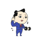 社畜サムライ（個別スタンプ：17）