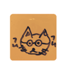 リアクション キャット（個別スタンプ：3）