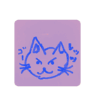 リアクション キャット（個別スタンプ：4）