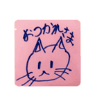 リアクション キャット（個別スタンプ：13）