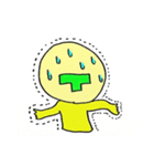 T字マン(公式スタンプ)（個別スタンプ：4）