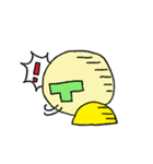 T字マン(公式スタンプ)（個別スタンプ：5）