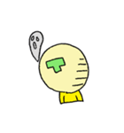 T字マン(公式スタンプ)（個別スタンプ：7）