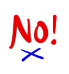 英語文字であいさつ♪（個別スタンプ：12）