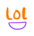 英語文字であいさつ♪（個別スタンプ：26）