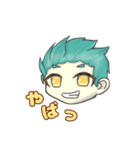 濃厚接触スタンプ第2弾！（個別スタンプ：5）