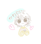 ゆるい女の子の日常スタンプ！（個別スタンプ：4）