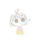 ゆるい女の子の日常スタンプ！（個別スタンプ：6）