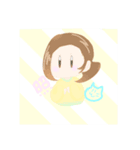 ゆるい女の子の日常スタンプ！（個別スタンプ：7）