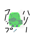 やる気のあるかわいいカモノハシ（個別スタンプ：3）