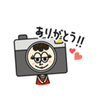 Mr.＆Mrs.CAMERA（個別スタンプ：7）