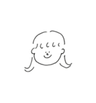 simple maru stamp（個別スタンプ：8）