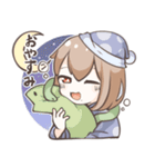 ゆきゆりスタンプandヘビ（個別スタンプ：3）