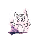 ピンクの猫さん日常スタンプ（個別スタンプ：8）
